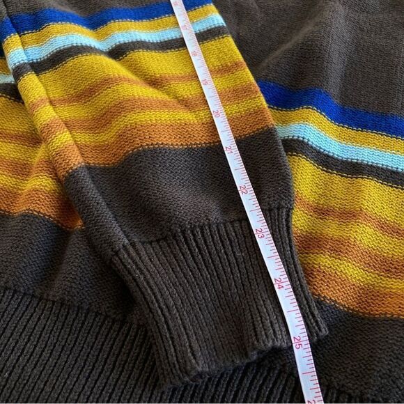 Striped Chenille Hoodie - Picture 8 of 10
